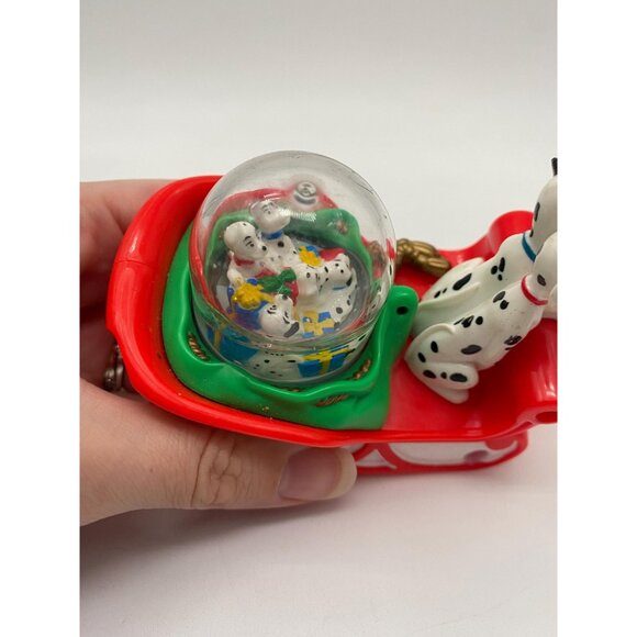 Disney 101 Dalmatians Snow Globe Ornament McDonald's Happy Meal Collectible Toy - Picture 8 of 9